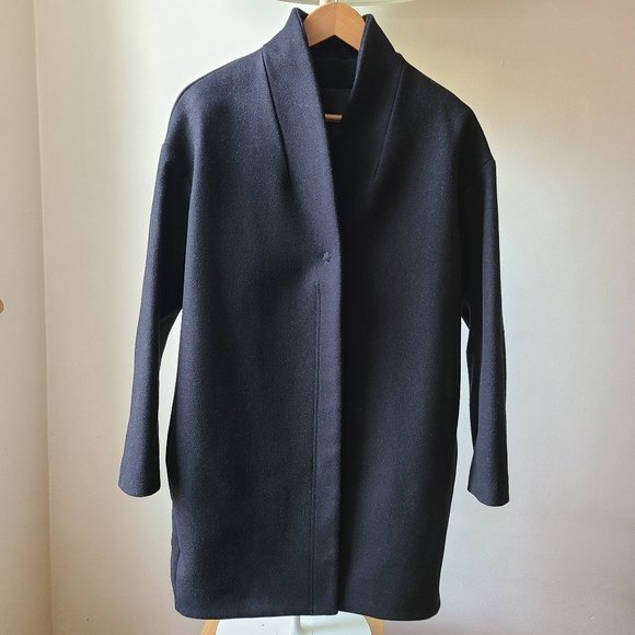 cocoon coat black